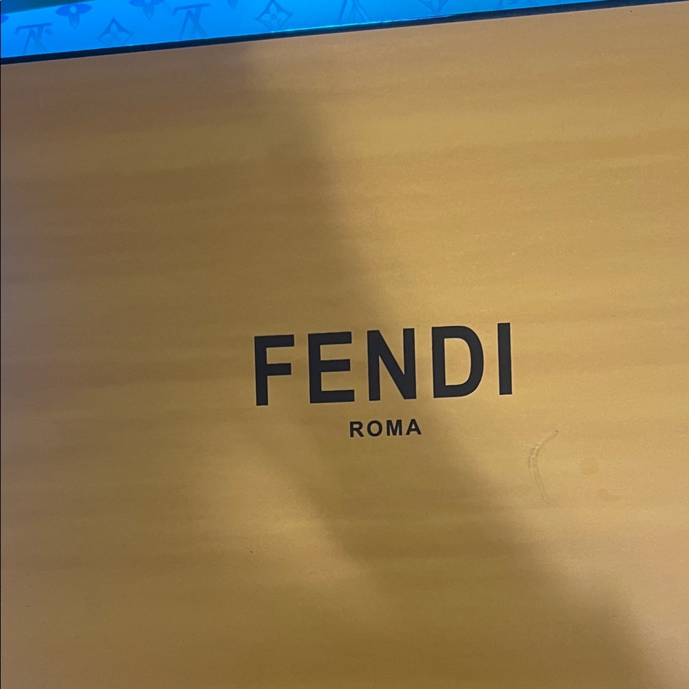 Fendi Roma Elegant Gold Box